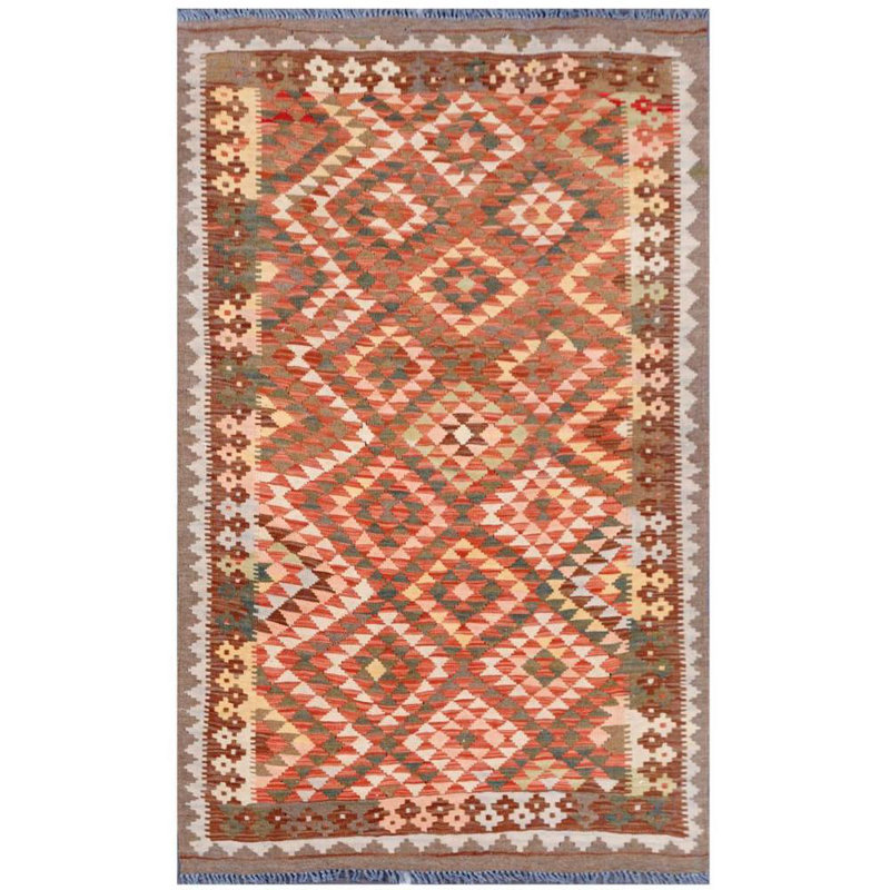 Wool Geometric Indoor Rug