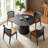 47.24" MDF Dining Table-568079910