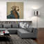  «Industrial Dog» par Ann Klee, art mural en verre acrylique, 36 po x 36 po-1856291991