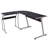 Corner Desk L-Shaped Computer Desk Home Office Workstation Writing Desk-1431395645