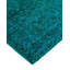 Tapis bleu / bleu sarcelle 3 pi 2 po x 15 pi 1 po Cranon One-of-a-Kind