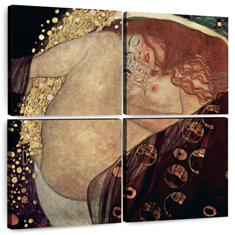 Leisha Danae 1907-1908, H 32 po x l 32 po