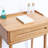 Natural Wood 60Cm Dresser Table Desk