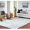 Marrakech Ivory Glyph Hand-Knotted Contemporary Transitional Wool Area Rug