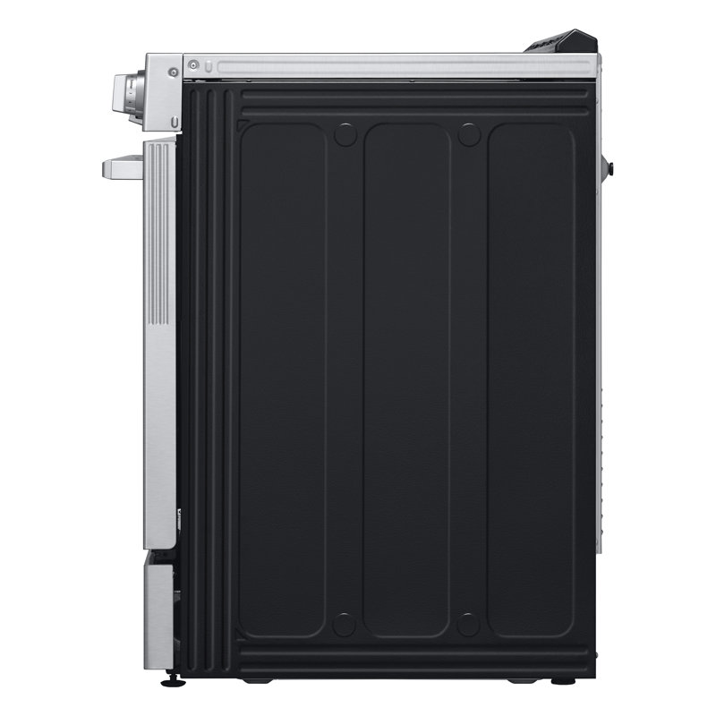 Lg Studio 6.3 Cu. Ft. Instaview Induction Slide-in Range With Air Fry And Air Sous Vide, Silver