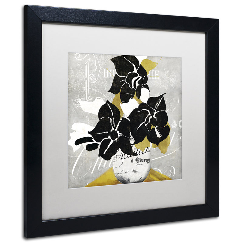 Jadaya «Georgette I», impression encadrée, Blanc, H 16 po x l 16 po x P 0,5 po