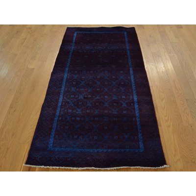 One-of-a-Kind Runner 2'10" X 5'9" 2010s Runner Wool Area Rug in