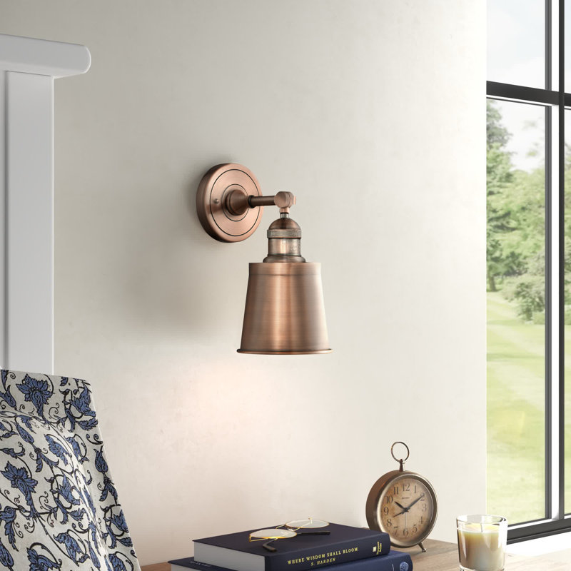 Lavender Hill Semi Flush Mount, Antique Copper