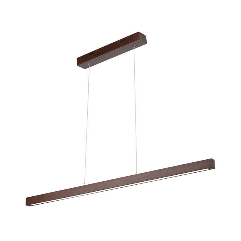 Loken 1 - Light LED Pendant, Dark Brown
