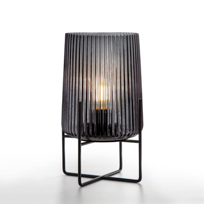 Alekto Glass Bedside