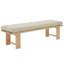 Parkston Linen Upholstered Bench-1468852666