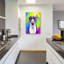 Art mural en verre épique «Pop Art German Shorthaired Pointer» par Furbaby Affiliates-6517630