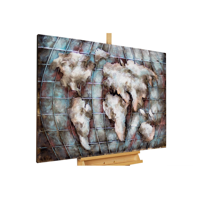 Mundo Magnfico metal print