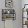 Eiffe 2 Piece Accent Shelf with Towel Bar