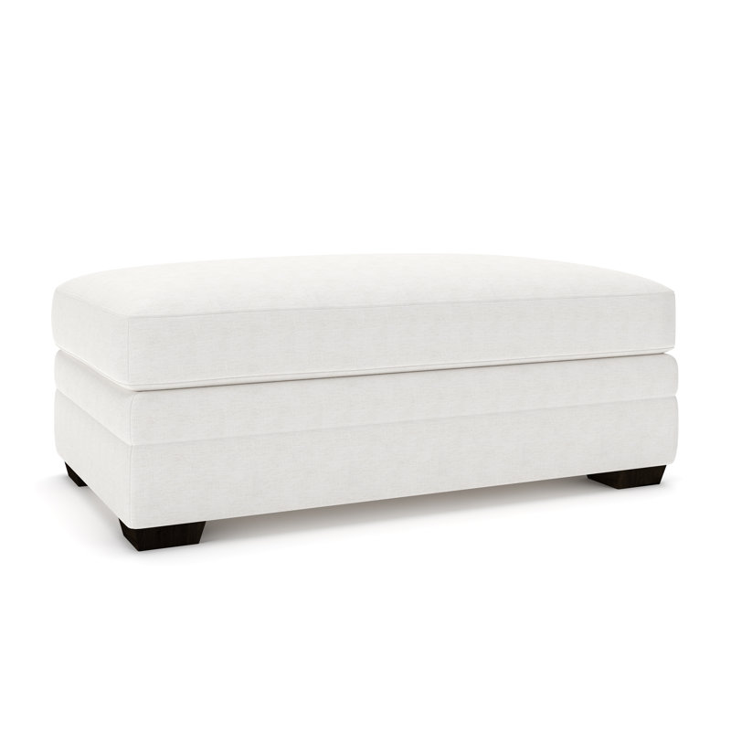 Repose-pieds Edan, Chenille Crypton® neige Nomad