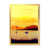 Impression dorée sur toile encadrée