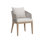 Capri Outdoor Teak Dining Armchair
