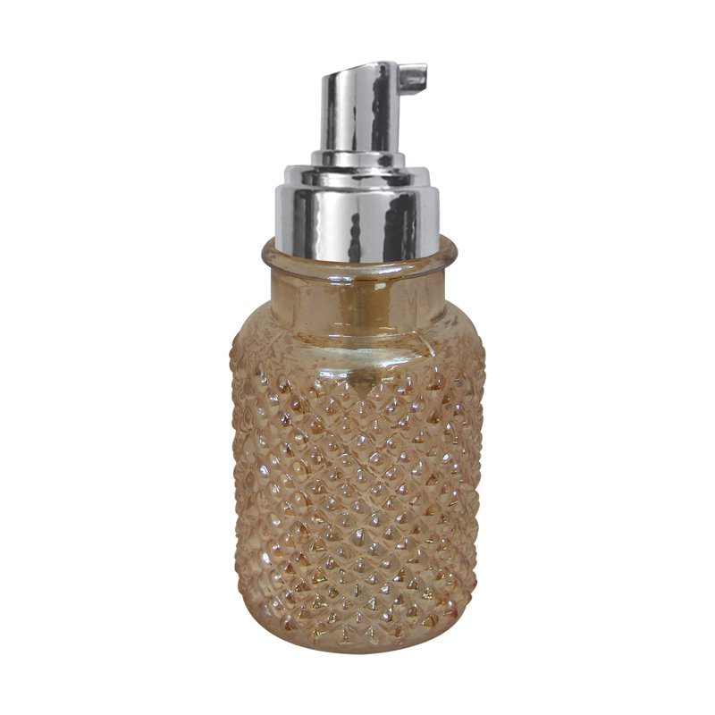  Distributeur de savon Rainbow Luster, Ambre