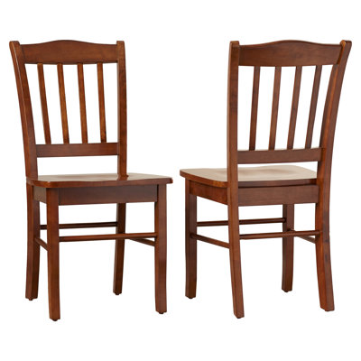 Weldy 18'' H Solid Wood Side Chair