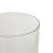 Perry And Grey Glass Ribbed Candle Holder With Elevated Base-1714852044