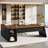78.7" L-shaped Executive Desk with File Cabinet, Large Office Desk with Storage-1960326286