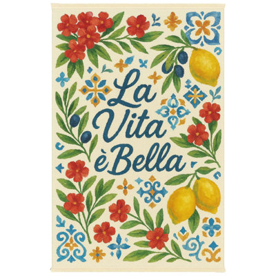 La Vita è Bella Lemon & Tile Mat