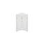 Armoire de rangement triangulaire pour salle de bain avec tablettes réglables-855614233