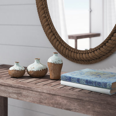 Ensemble de 3 vases de table Jan