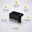 Solar Powered Integrated LED Deck Lights Outdoor Waterproof Step Light for Fence Patio Yard Pathway-63599636
