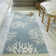 Tapis bleu / blanc Boca