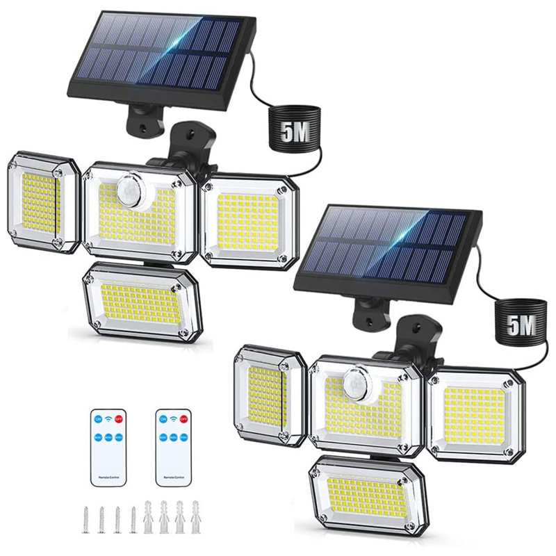 7.2'' Solar Powered Integrated LED Outdoor Hanging Light