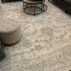Langley Street Kriebel Performance Ivory/Beige Rug & Reviews | Wayfair