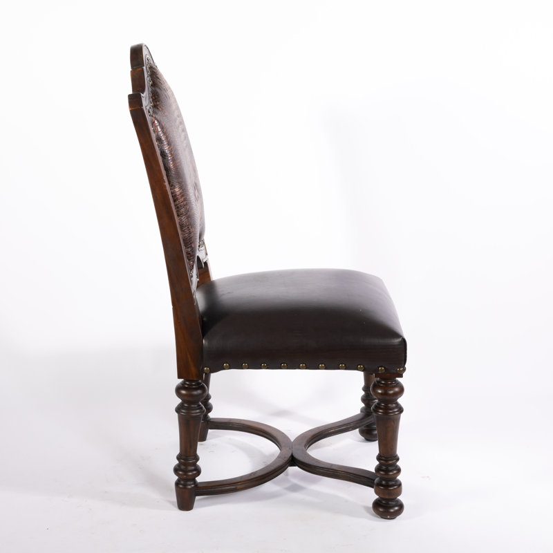 Beazer Leather Dining Chair, Brown