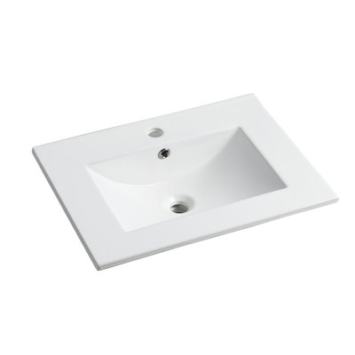 Évier en céramique 24 po (G-BL9060B)