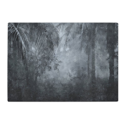 Palm Tree Forest Painting Chopping Board