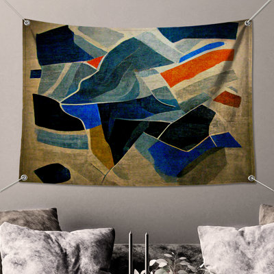Tapisserie murale abstraite - art mural