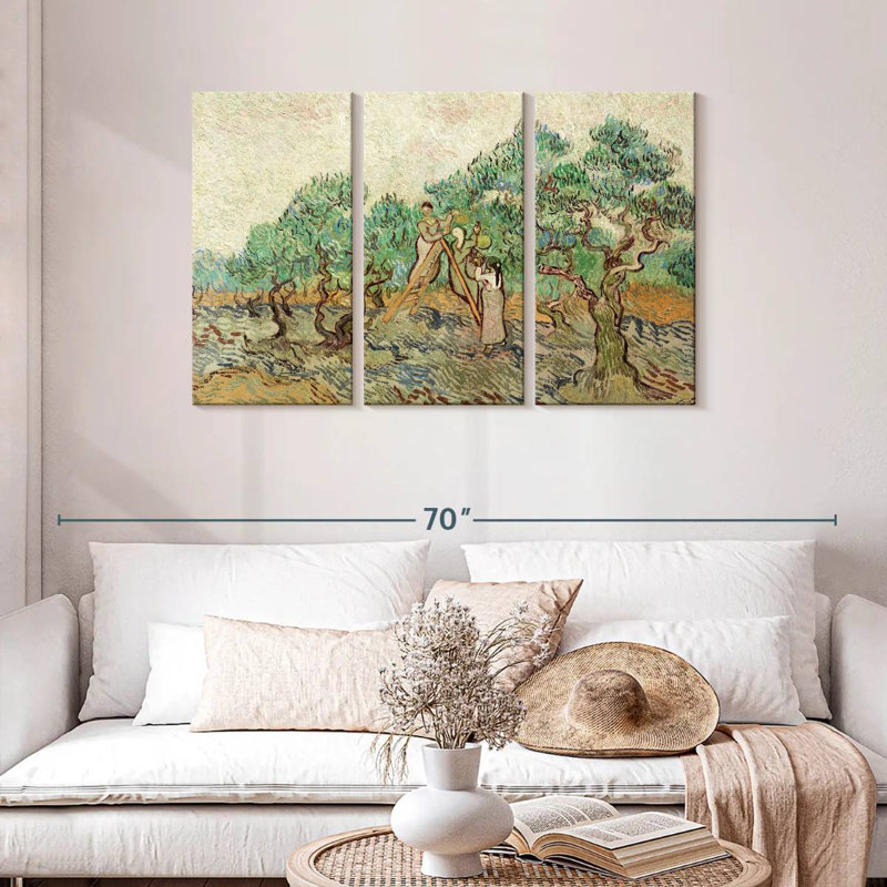 Senne The Olive Orchard, H 28 po x l 45 po