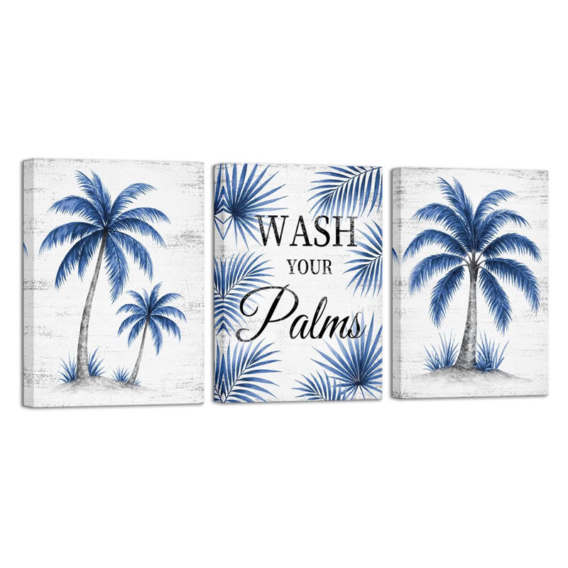 3 Piece Wrapped Canvas Wall Art