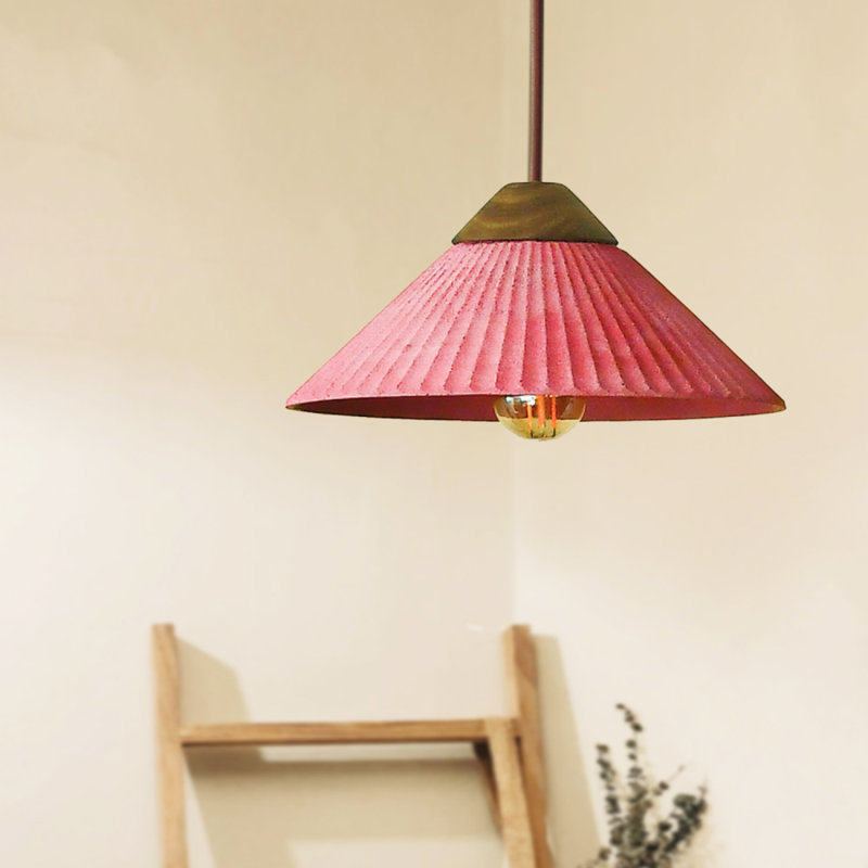 Luminaire suspendu Summit Artisan, Rouge, Cuivre
