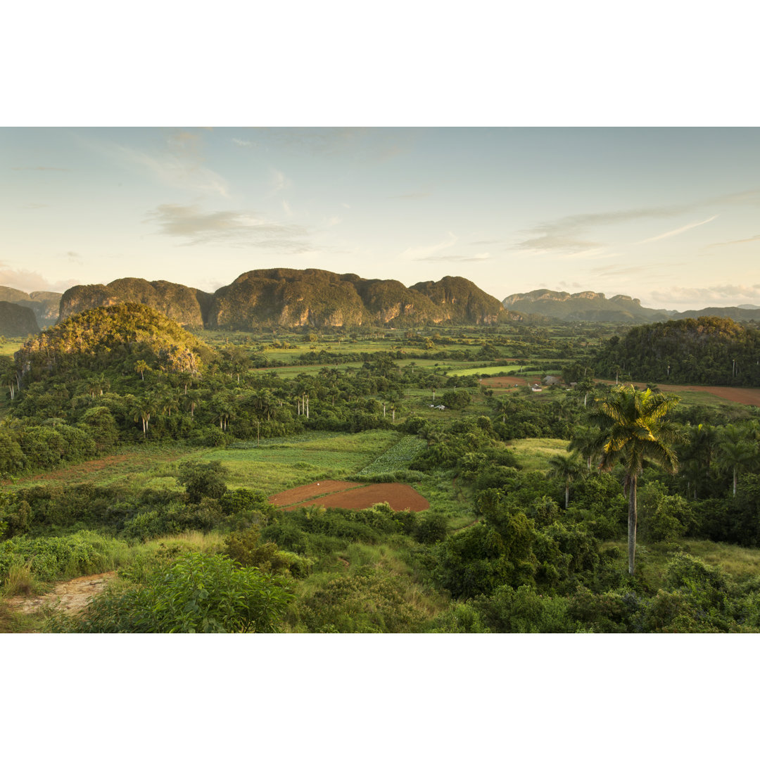 Leinwandbild Mogotes in Vinales-Tal, Cu