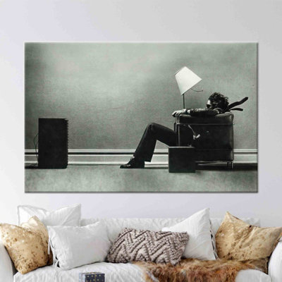 Maxell Trendy Large Canvas Print for Room - Modern Framed Wall Art & Home Decor2