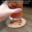 Sous-verre rond Whiskey Petit déjeuner pour créer votre propre collection