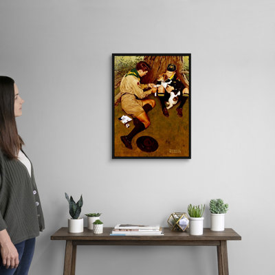«Friend In Need», art mural sur toile