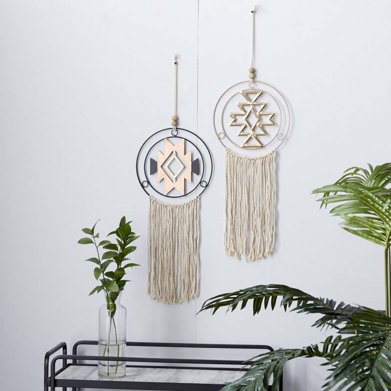 Handmade Boho Abstract Wall Decor