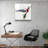 Stunning Decorative Tempered Glass Painting, 19.7 x 19.7 Inches | 100% Tempered Glass, Thickness: 0.16 Inches | UV Printing for Vibrant Colors | Perfect for Home Décor, Living Room or Office Wall Art