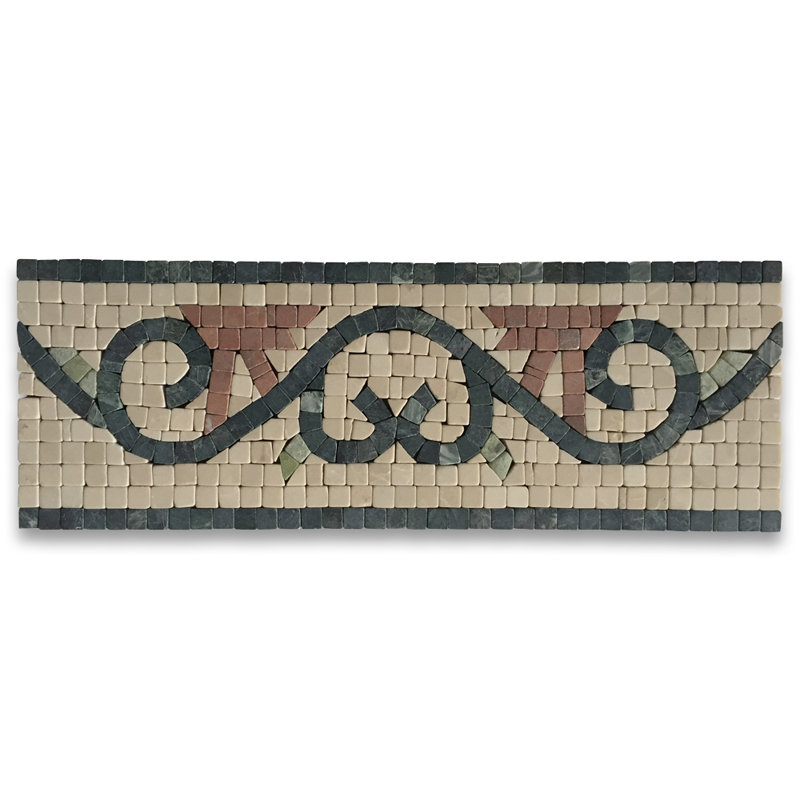 Carrelage mural en mosaïque 4 po x 4 po