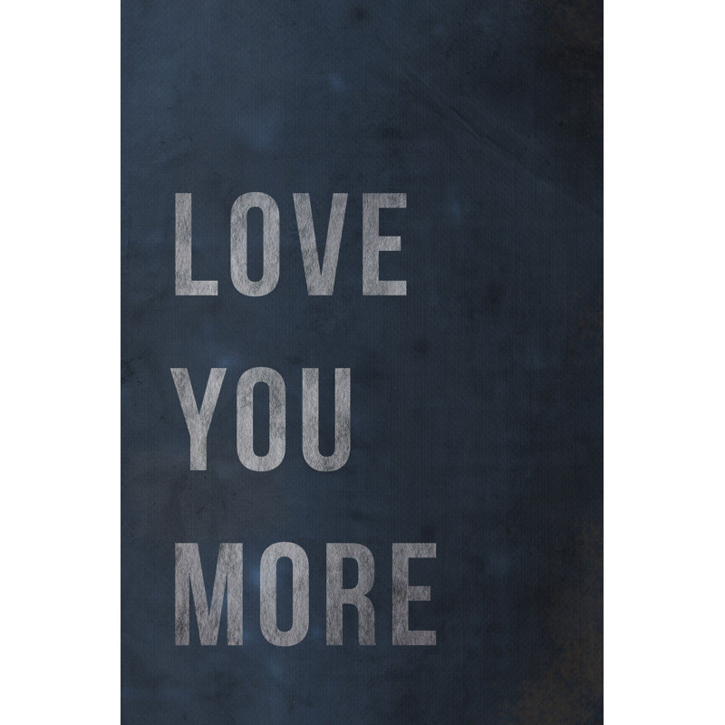 " Love You More III ", 12" H x 8" W x 1.5" D