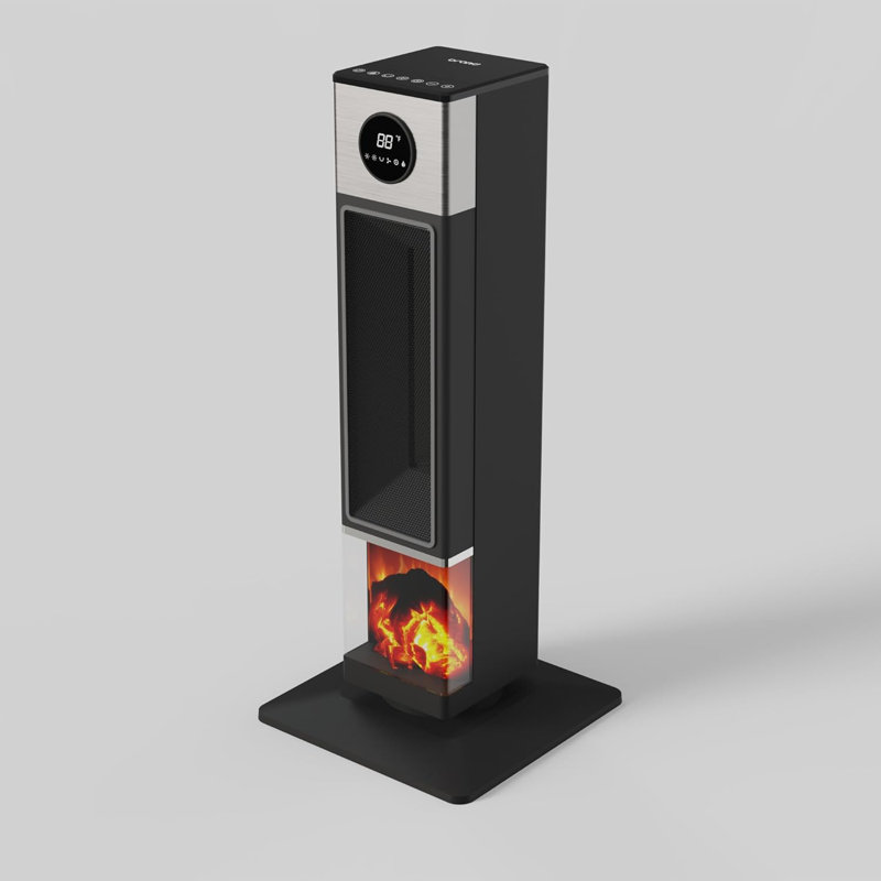 Homhougo 5000 BTU Electric Tower Space Heater with Adjustable Thermostat