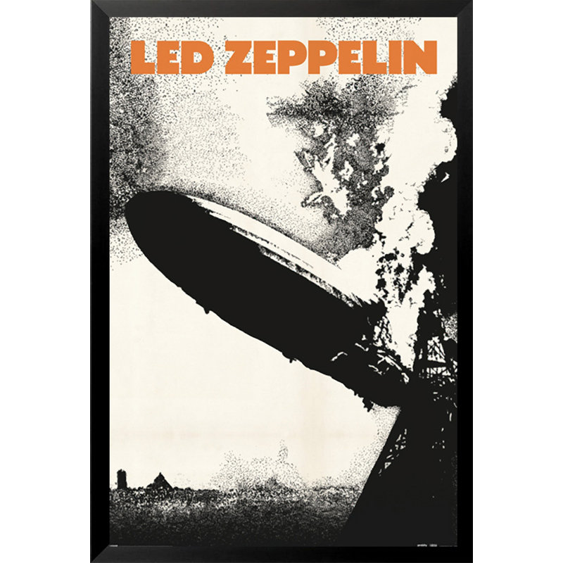 Led Zeppelin - cadre flottant, impression