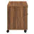 Render Wood File Cabinet In Walnut